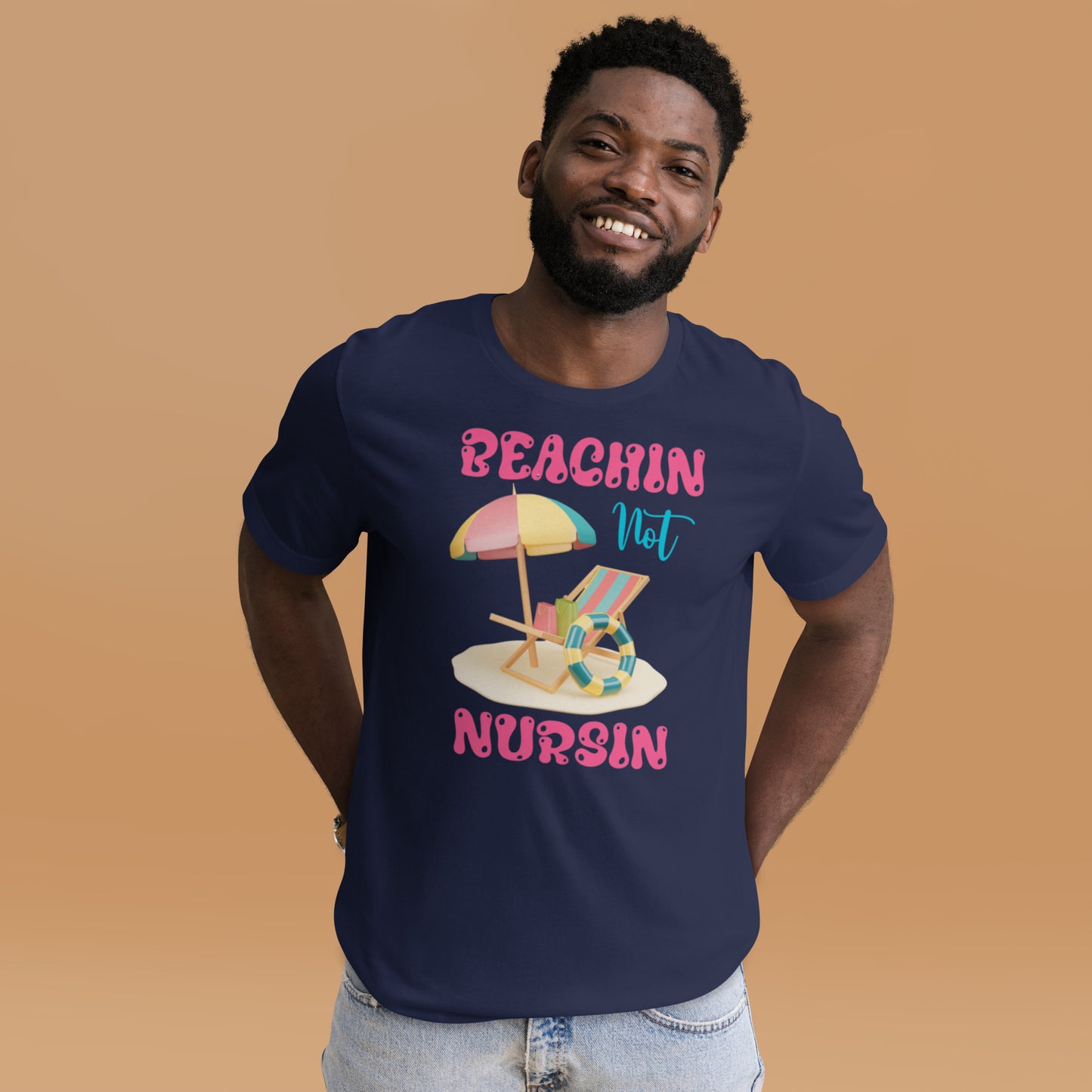 BEACHIN NOT NURSIN TEE