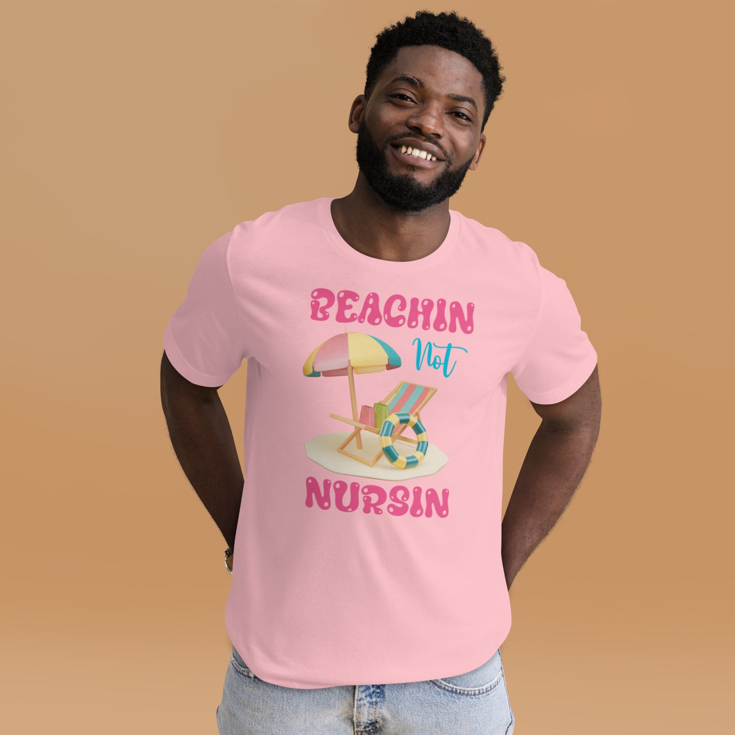 BEACHIN NOT NURSIN TEE