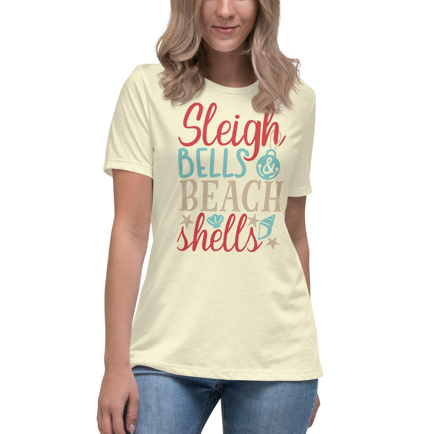 SLEIGH BELLS BEACH SHELLS TEE