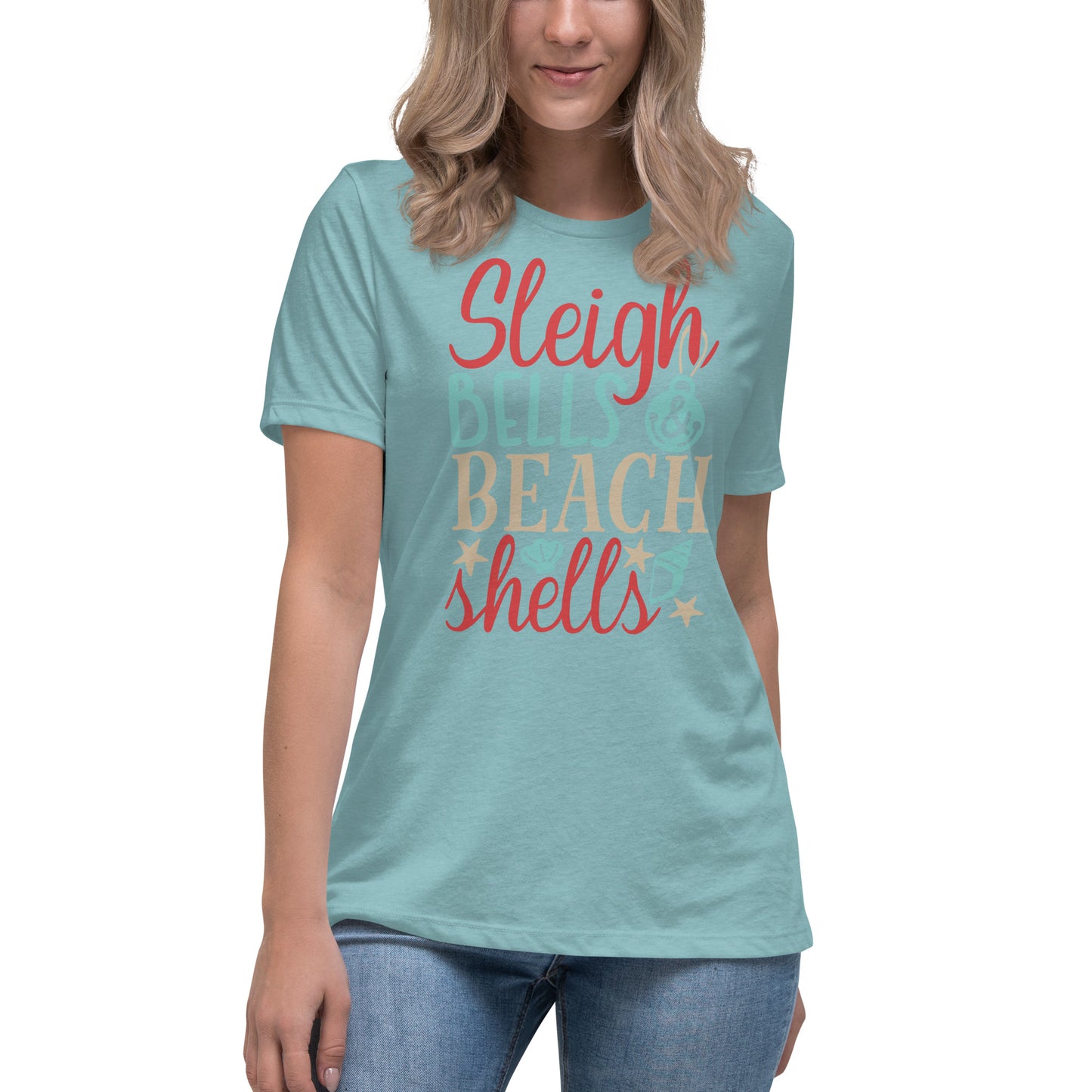 SLEIGH BELLS BEACH SHELLS TEE