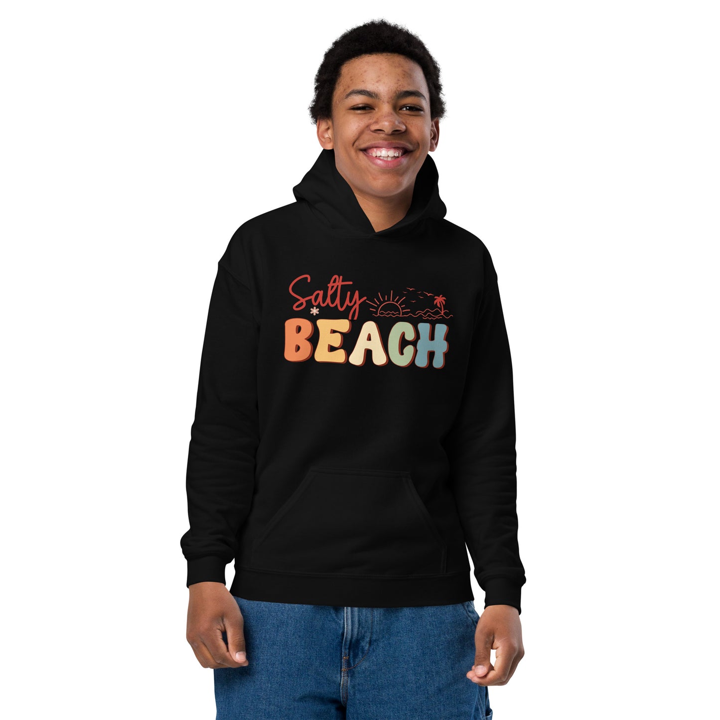 SALTY BEACH YOUTH HOODIE