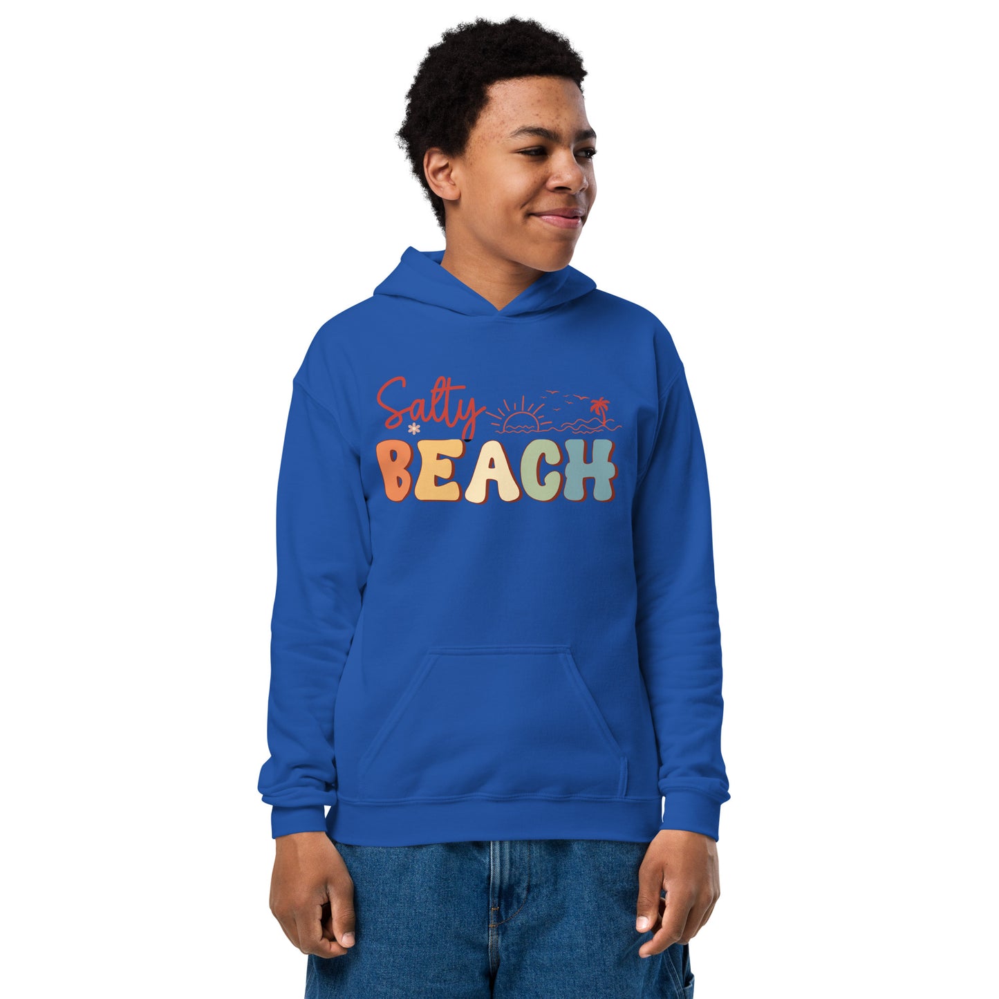 SALTY BEACH YOUTH HOODIE