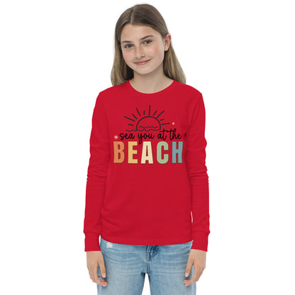 SEE YOU AT THE BEACH YOUTH LONG SLEEVE