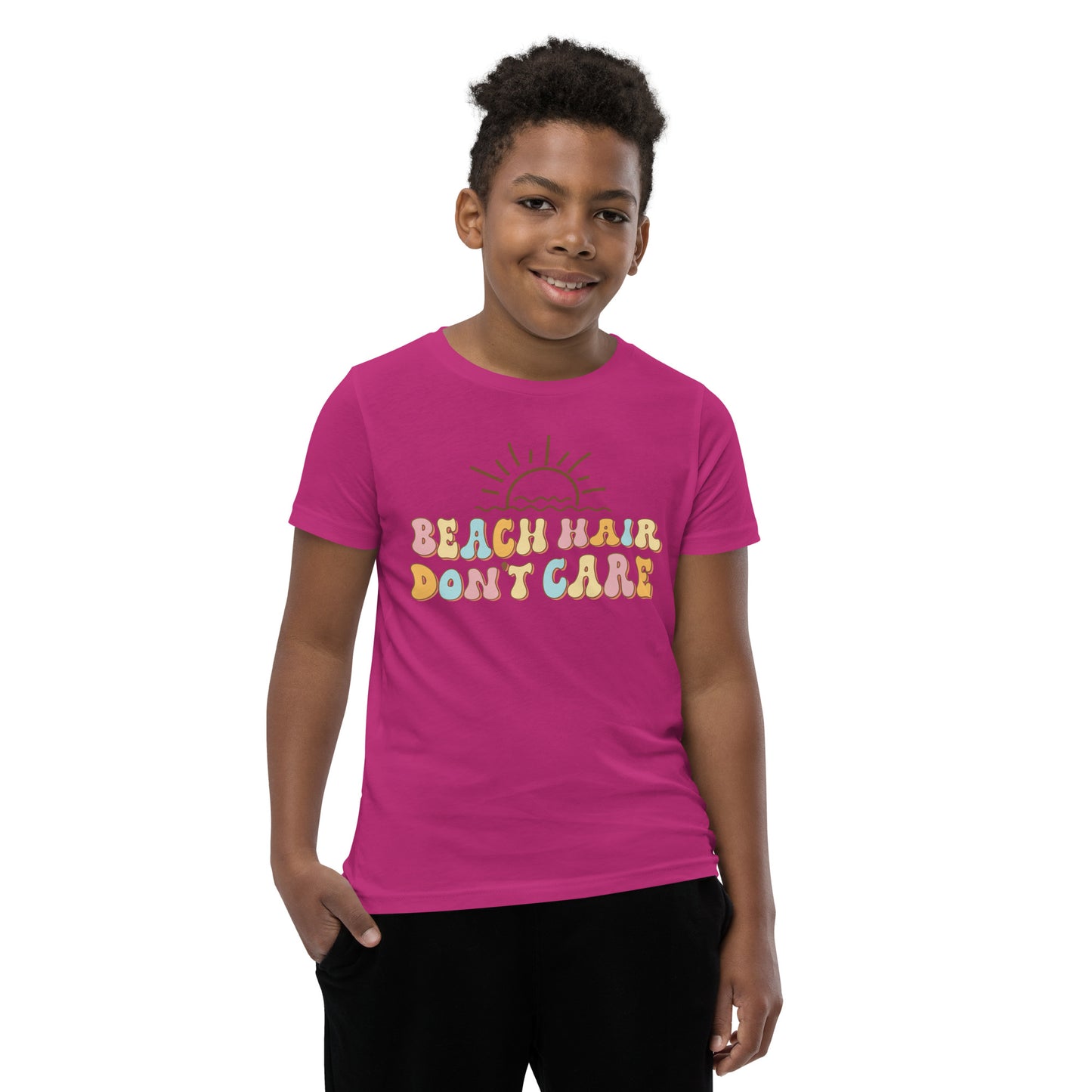 BEACH HAIR DON'T CARE YOUTH TEE