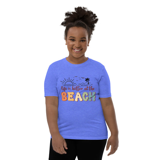 LIFE IS BETTER AT THE BEACH YOUTH TEE