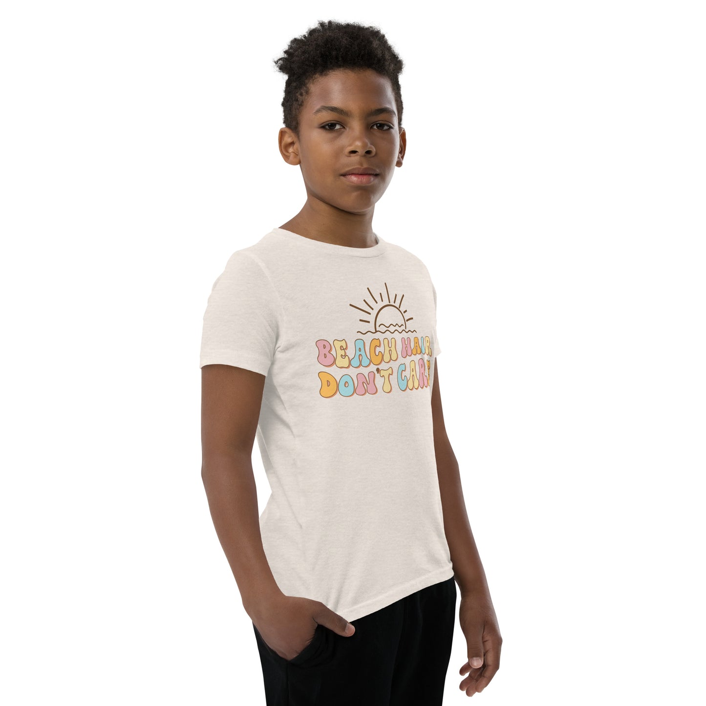 BEACH HAIR DON'T CARE YOUTH TEE