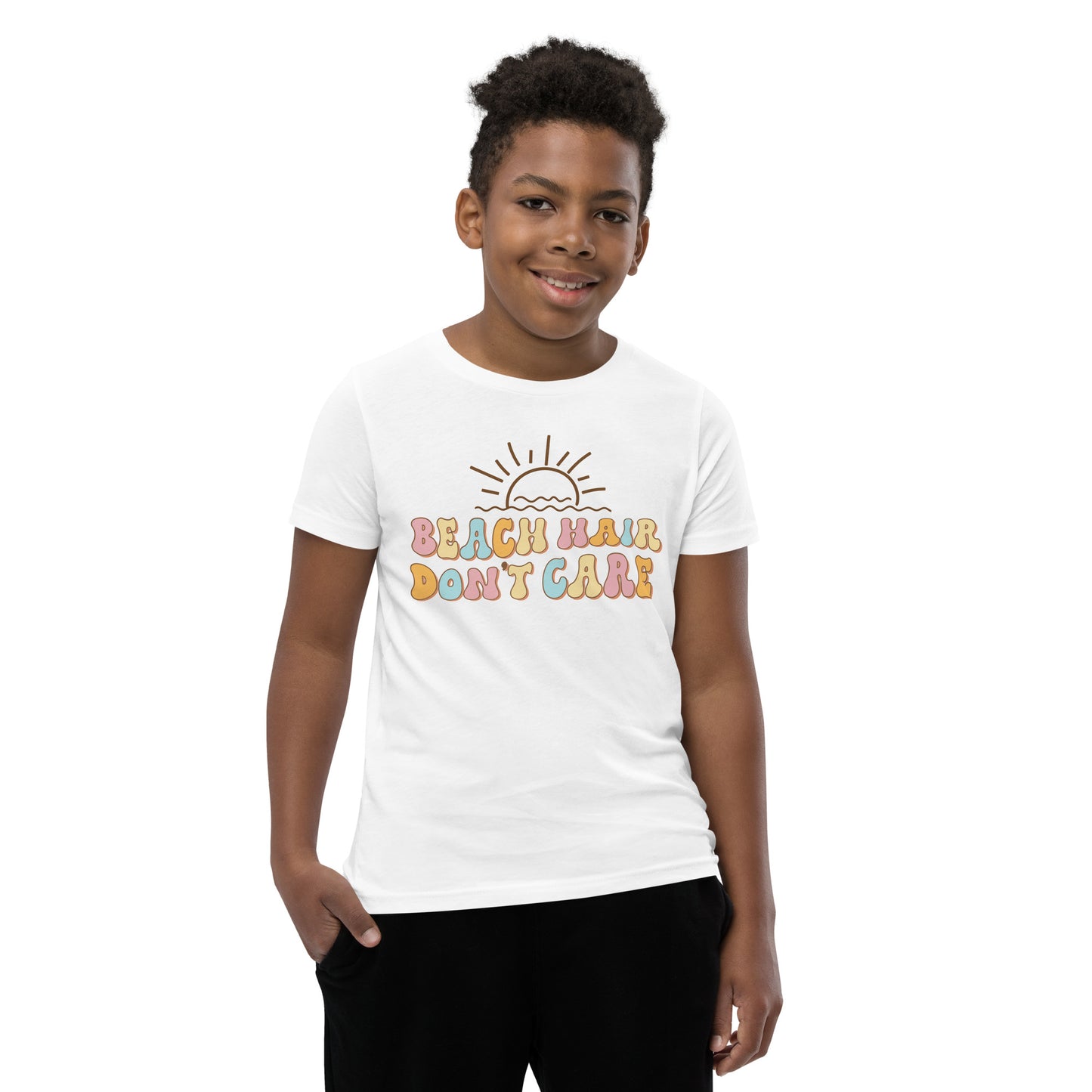 BEACH HAIR DON'T CARE YOUTH TEE